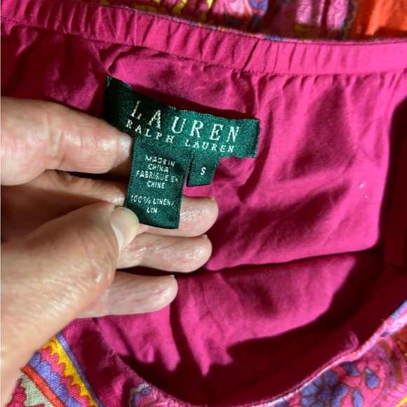 Lauren Ralph Lauren, boho peasant skirt, excellent condition, linen, small size - Picture 2 of 7